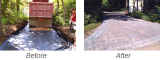 driveway renovation